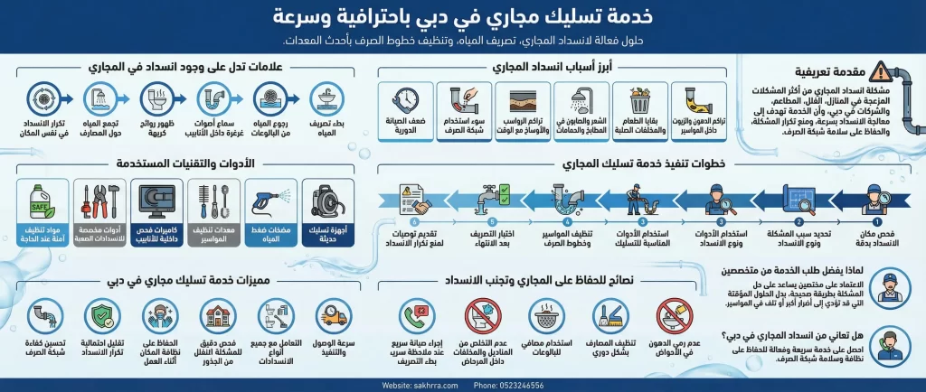 تسليك مجاري دبي 